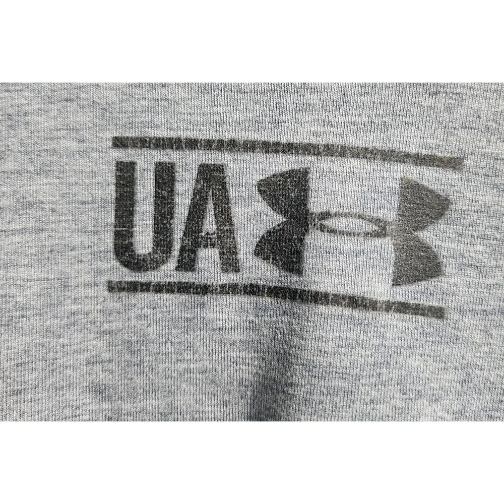 Under Armour Kids Long Sleeve‎ Gray Athletic Activewear Top XLarge